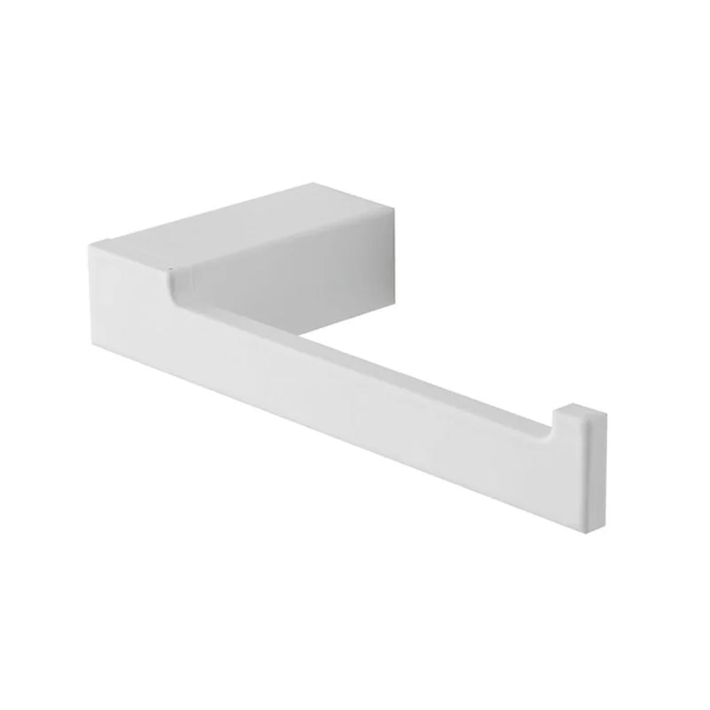 Porta rotolo bagno in alluminio Bathcore Serie Sun - Bianco