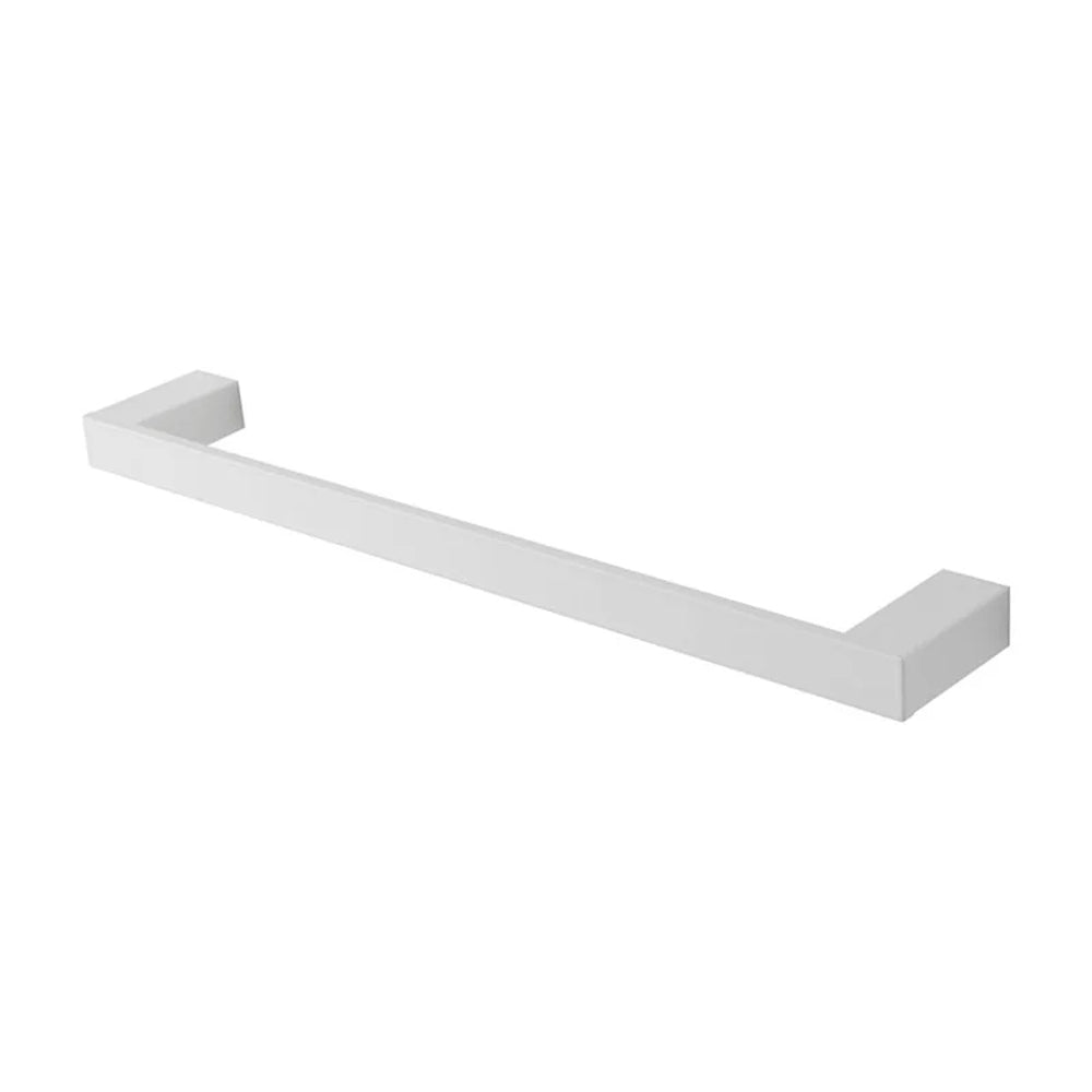 Porta asciugamani 45 cm in alluminio Bathcore Serie Sun - Bianco