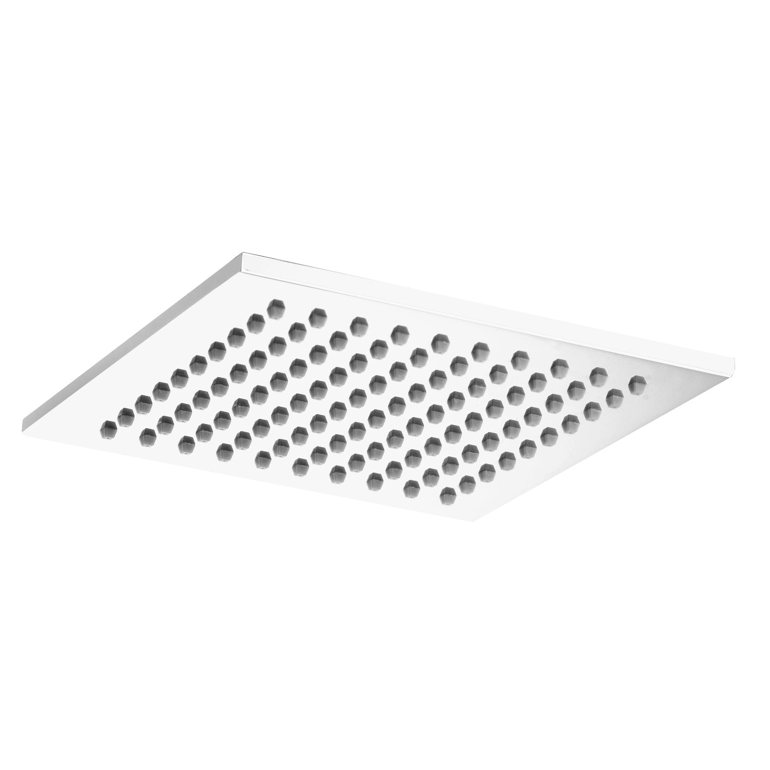 Soffione doccia anticalcare 20x20 cm Paffoni Syncro con snodo metallo Bianco Opaco by CeramicStore | Lo specialista del tuo bagno