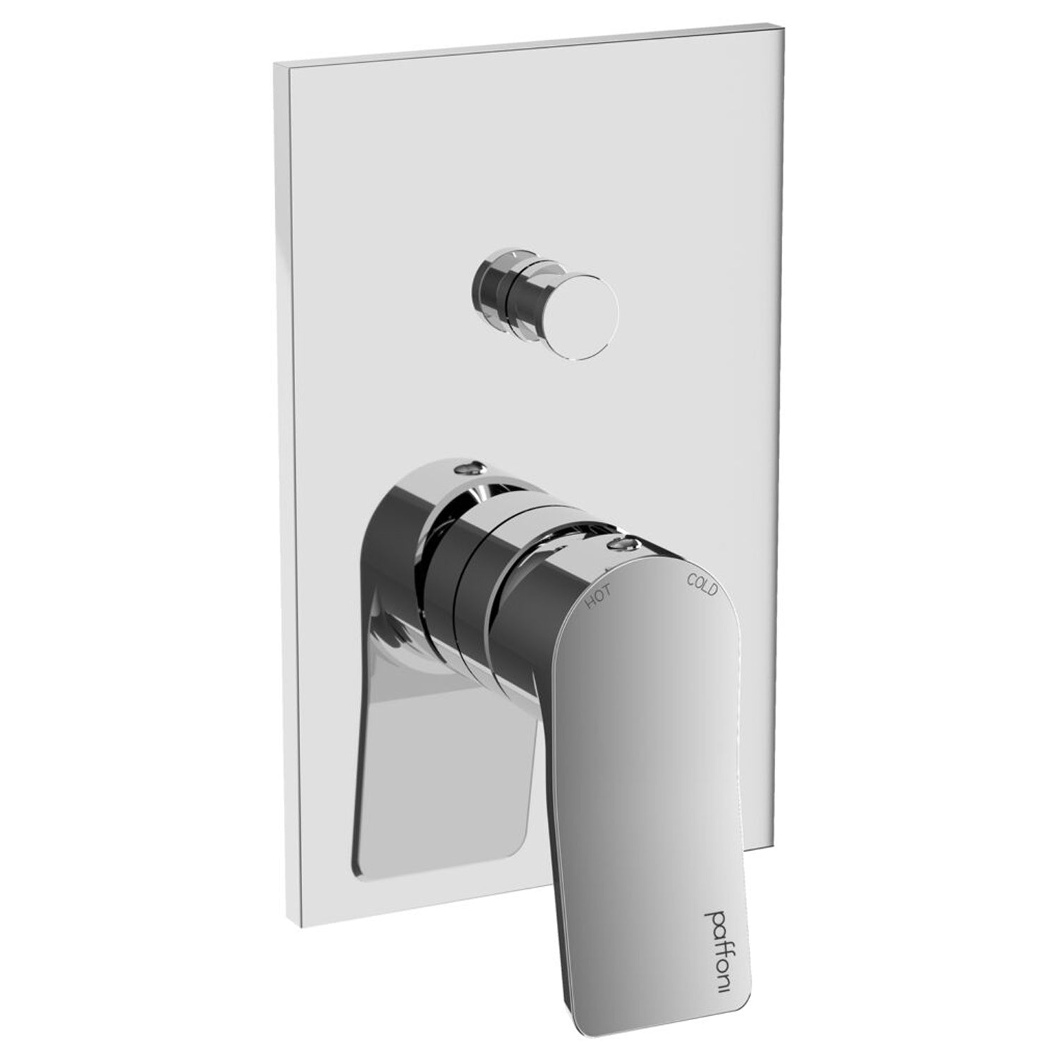 Miscelatore incasso doccia a due uscite con deviatore pneumatico modello Tilt Paffoni cromato by CeramicStore | Lo specialista del tuo bagno