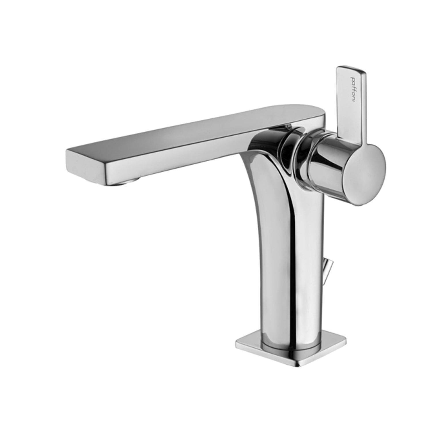 Miscelatore lavabo Paffoni Rock ottone cromato con scarico automatico 1''1/4G by CeramicStore | Lo specialista del tuo bagno