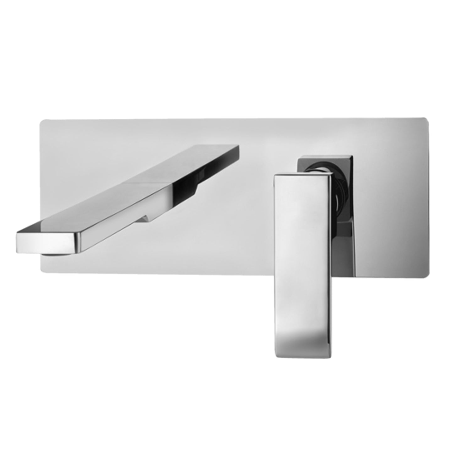 Miscelatore incasso lavabo Paffoni Level con bocca e piastra in acciaio- Bocca cm 15 by CeramicStore | Lo specialista del tuo bagno