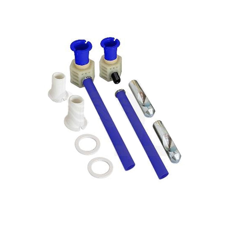 Kit di fissaggio Karal per installazione dal basso a scomparsa di wc e bidet sospesi alla parete by CeramicStore | Lo specialista del tuo bagno