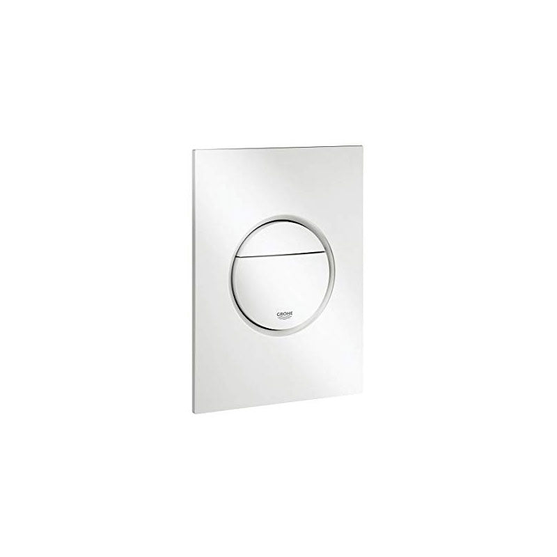 Placca di azionamento abs bianco 156x197 Nova Cosmopolitan per cassette di scarico Grohe