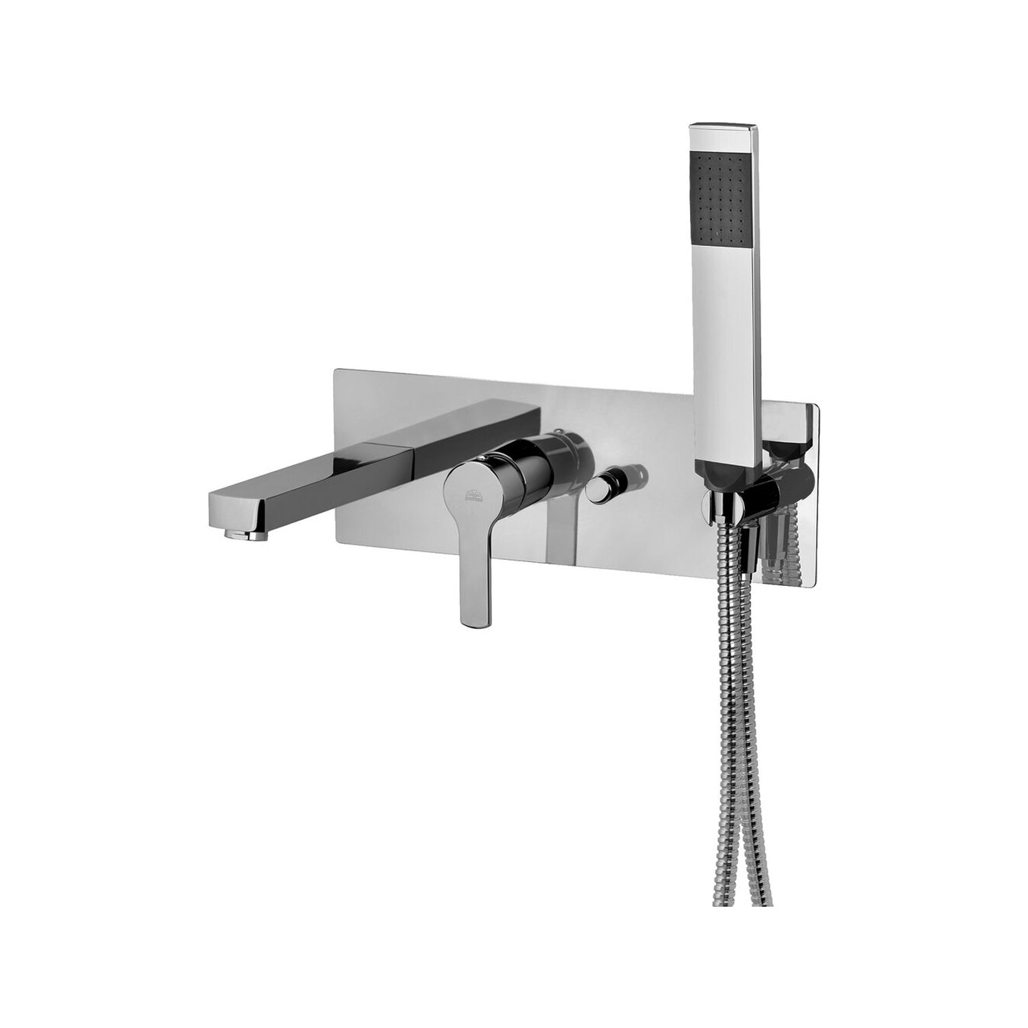 Miscelatore incasso vasca/doccia a 2 uscite con deviatore a pulsante Paffoni serie West - Cromato by CeramicStore | Lo specialista del tuo bagno