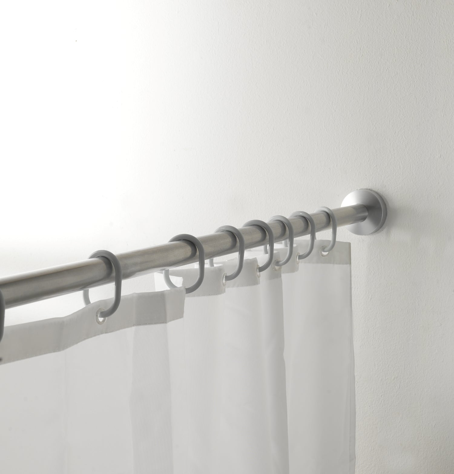 Gedy 12 Anelli Tenda Doccia - Resine Termoplastiche Bianco by CeramicStore | Lo specialista del tuo bagno