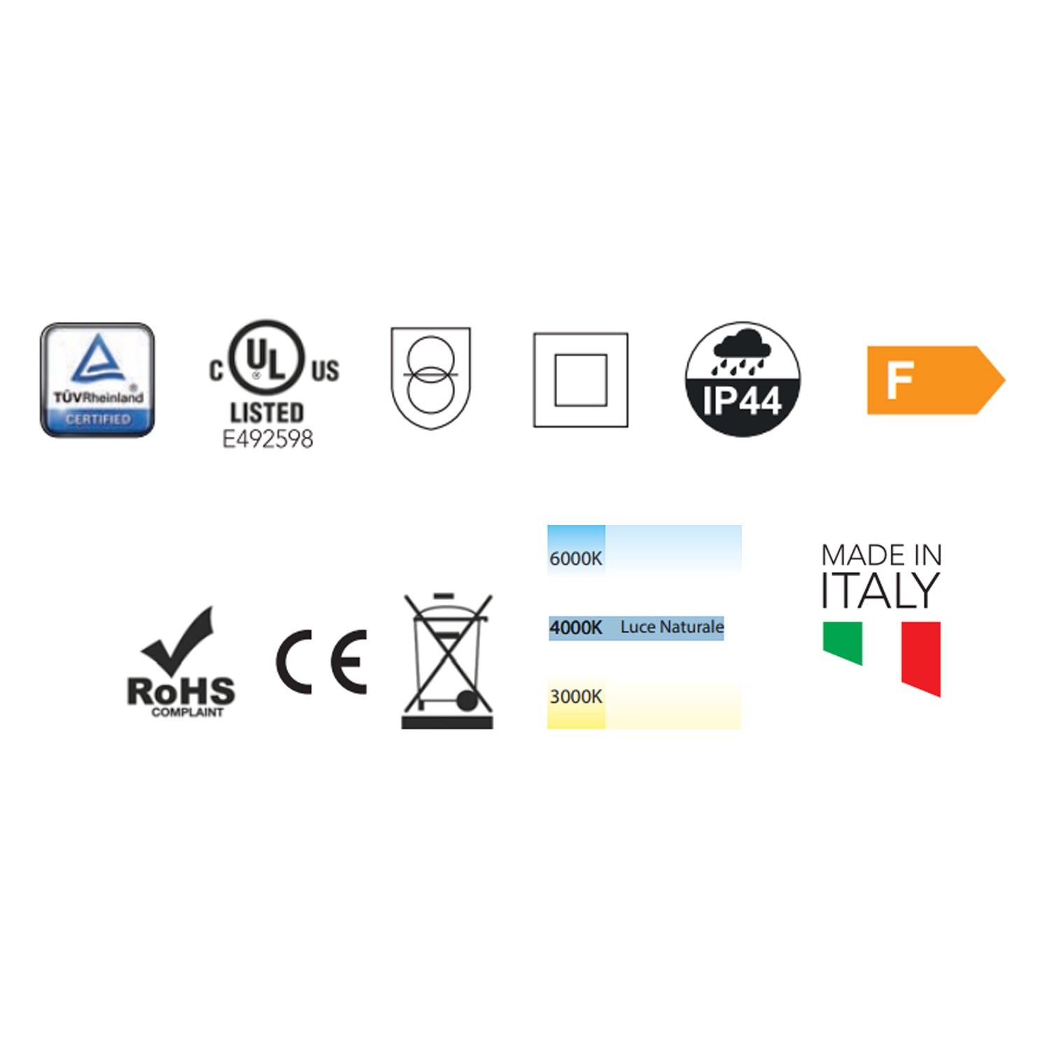 Specchio con retroilluminazione LED Cubi&Co modello Shake - 60x80 cm 2