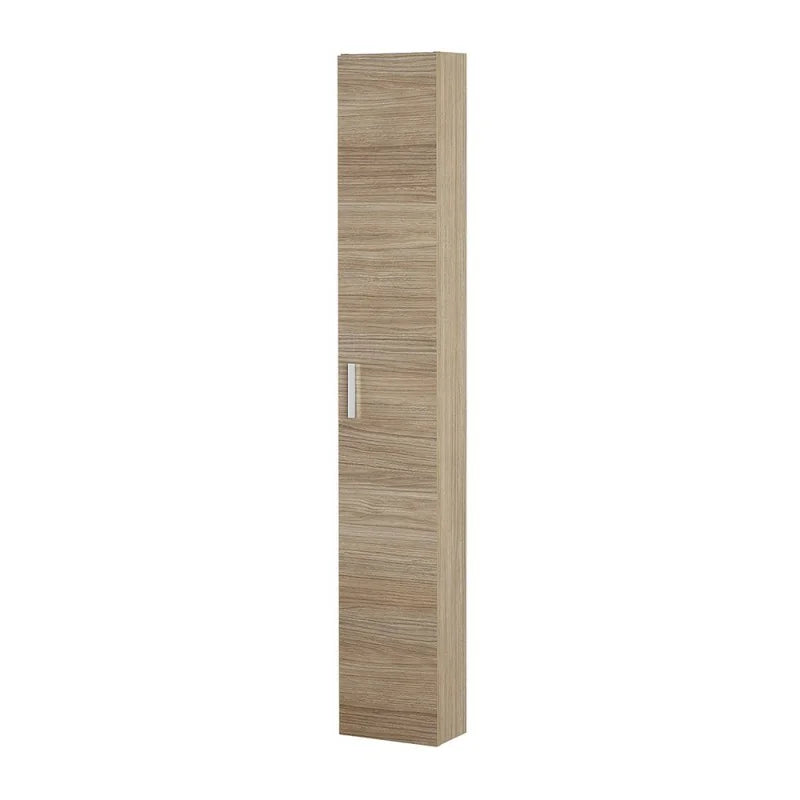 Pensile bagno Cubi&Co serie Grace con anta lunga 24x150x15 cm - Rovere Tropea