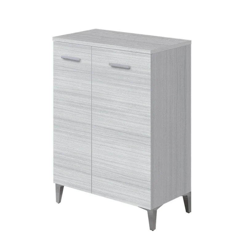 Armadio basso o scarpiera a due ante Cubi&Co serie Star 60 x 83,5 cm - Grigio