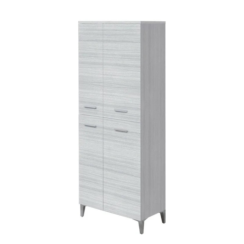 Armadio o scarpiera a quattro ante Cubi&Co serie Star 60x154 cm - Grigio