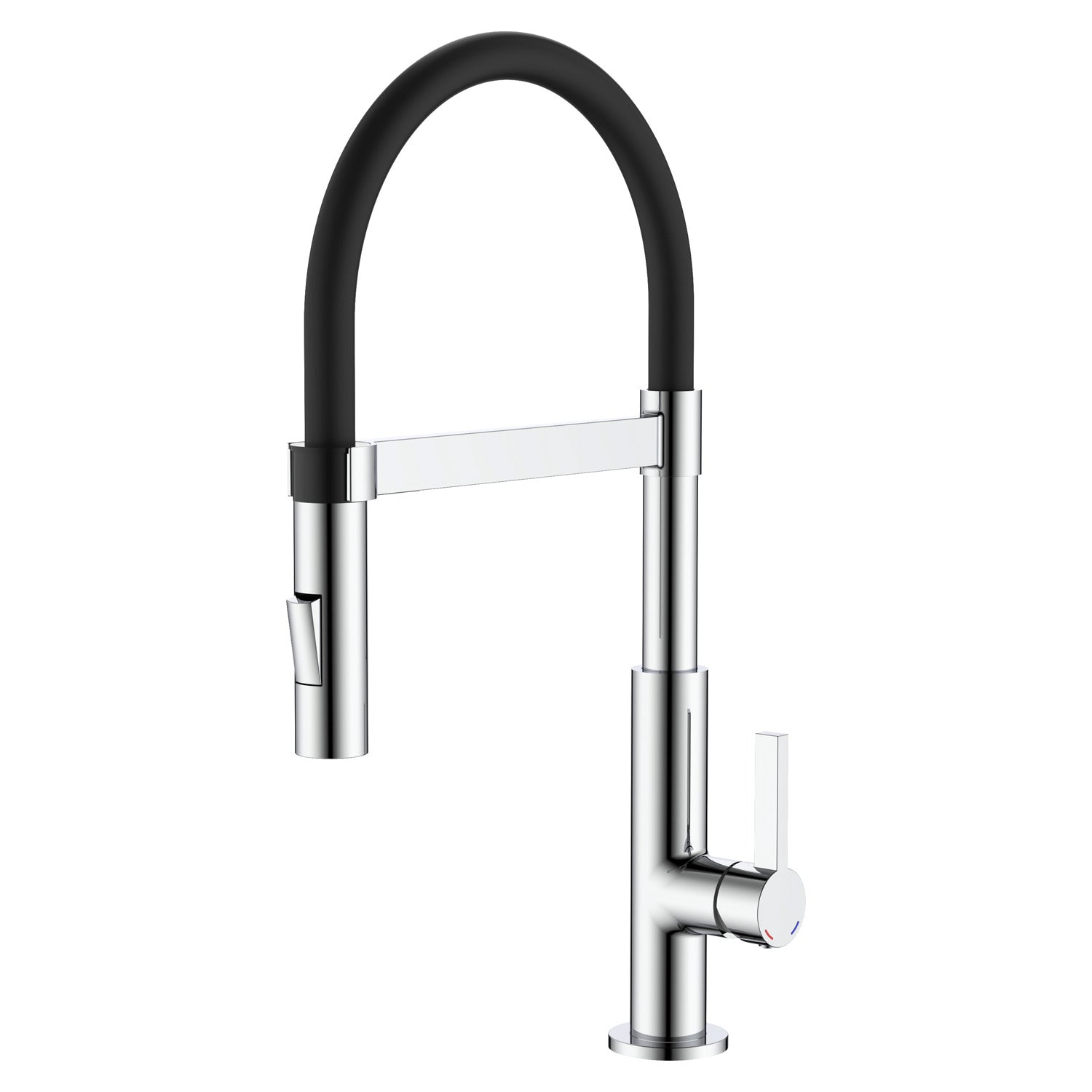 Miscelatore cucina con canna flessibile in silicone nero con attacco magnetico Mixlav by CeramicStore | Lo specialista del tuo bagno