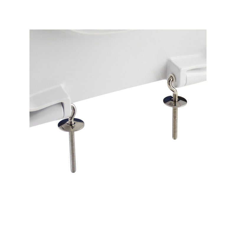  Sedile wc in termoindurente per Ideal Standard vaso serie Tesi  cm cerniere regolabili