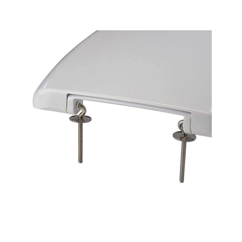  Sedile wc in termoindurente per GSI vaso serie X2  cm cerniere regolabili