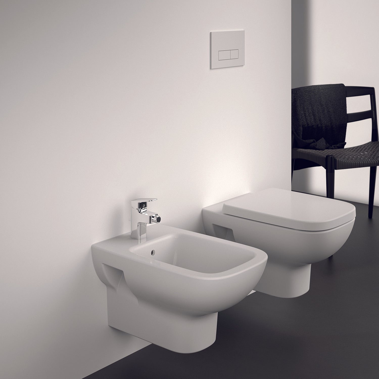 Bidet sospeso Ideal Standard modello i.life A 54x36 cm 2