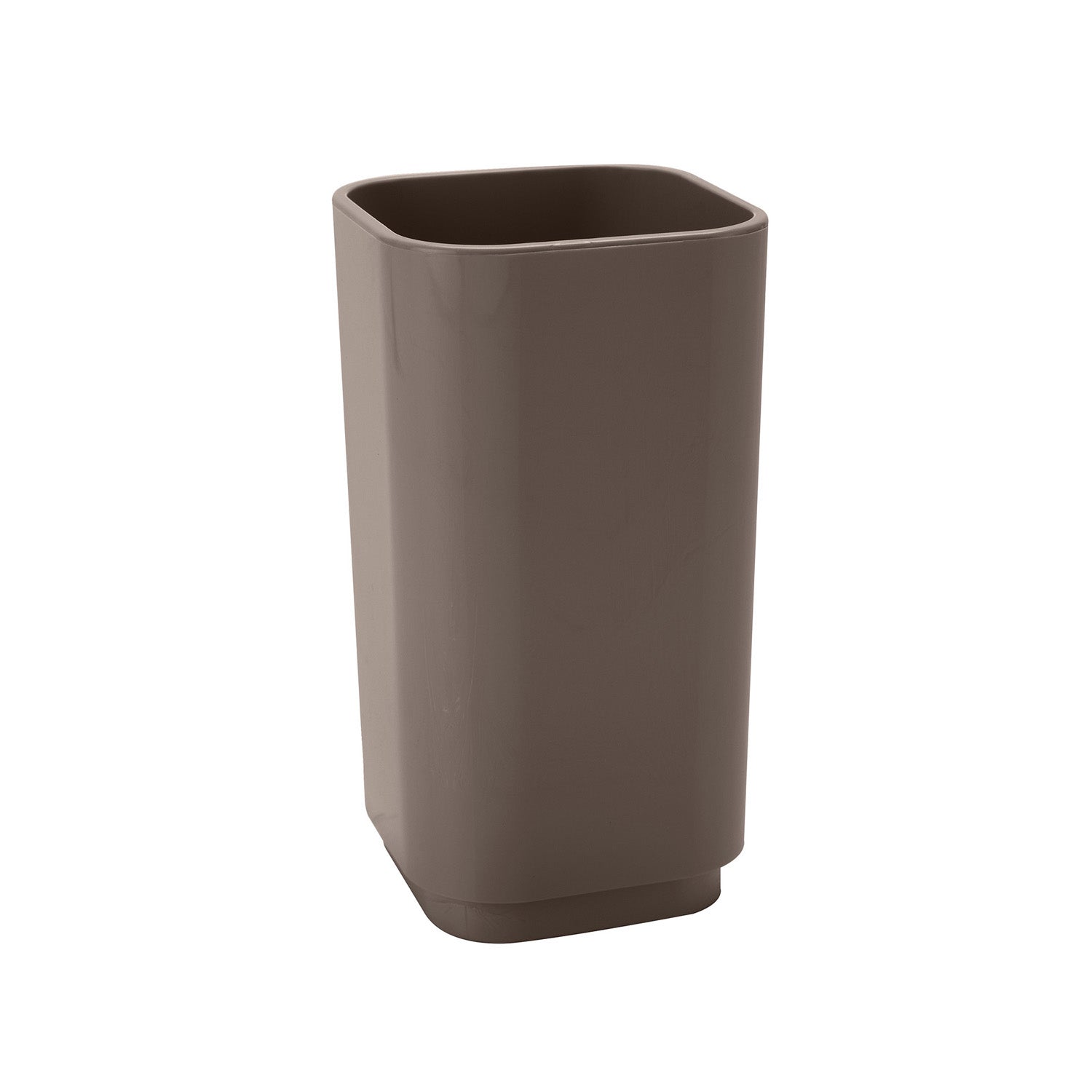 Portaspazzolini da appoggio Gedy serie Seventy - Tortora