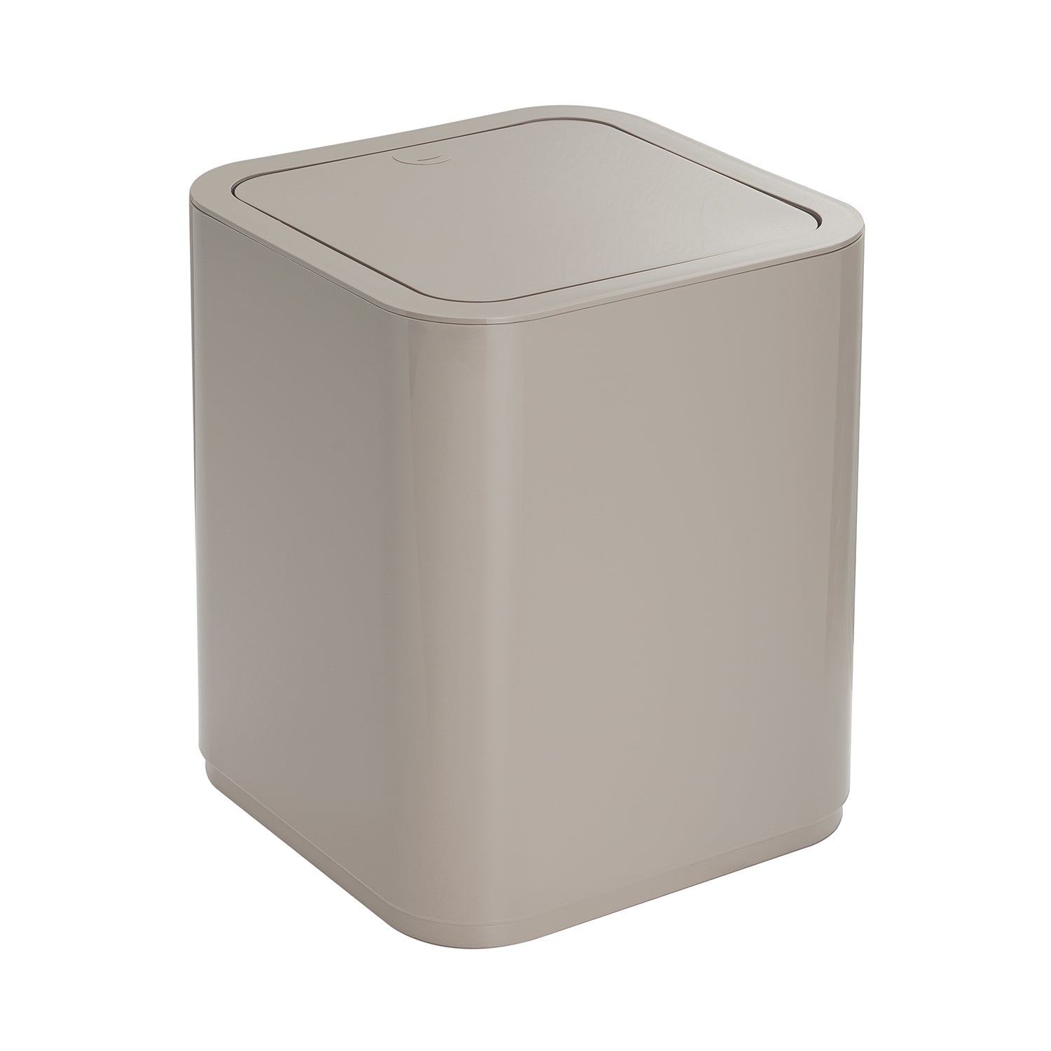 Portarifiuti 8 lt da appoggio Gedy serie Seventy - Beige by CeramicStore | Lo specialista del tuo bagno
