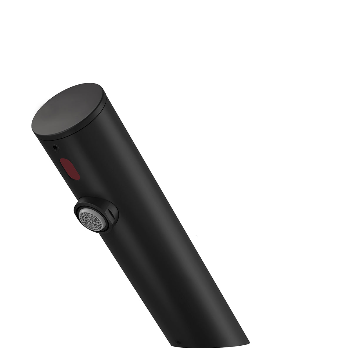 Rubinetto lavabo a fotocellula alimentato a corrente RubiFlux - Nero Matt