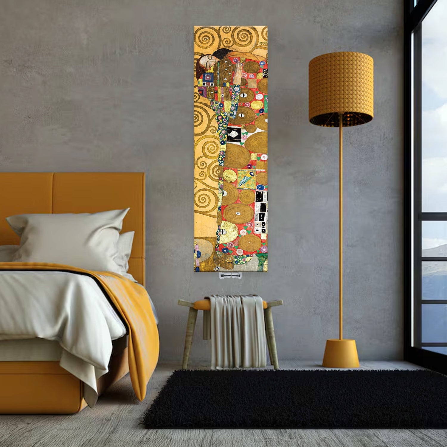 Termoarredo idraulico 180x51 cm interasse mm 50 Modello 'Hug' Termocrea by CeramicStore | Lo specialista del tuo bagno