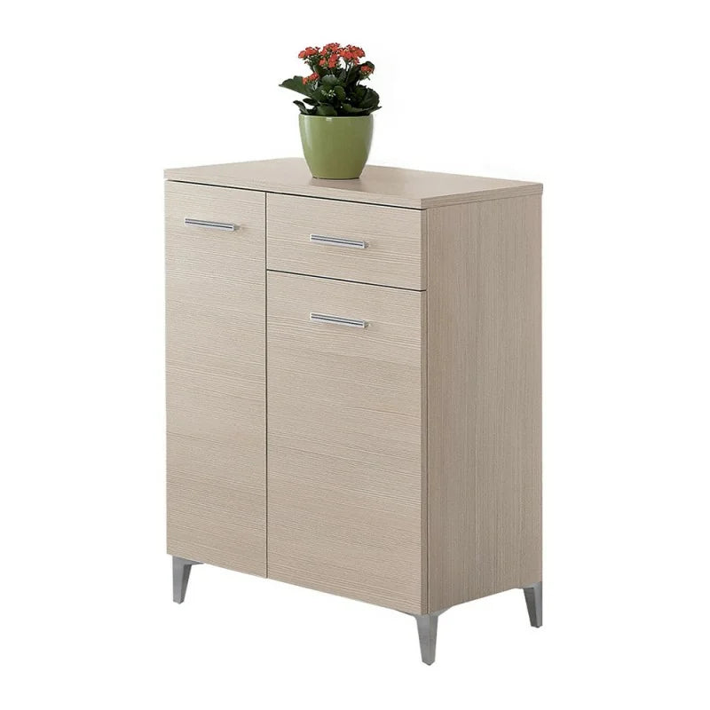 Base con due ante e un cassetto Cubi&Co serie Star 60x83,5x34 cm - Larice