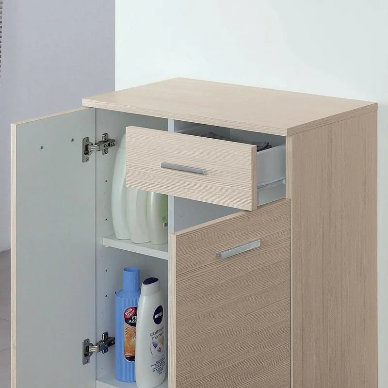 Base con due ante e un cassetto Cubi&Co serie Star 60x83,5x34 cm - Larice 3