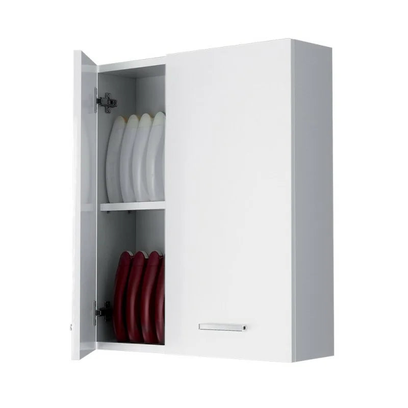 Base con due ante e un cassetto Cubi&Co serie Star 60x83,5x34 cm - Bianco 3