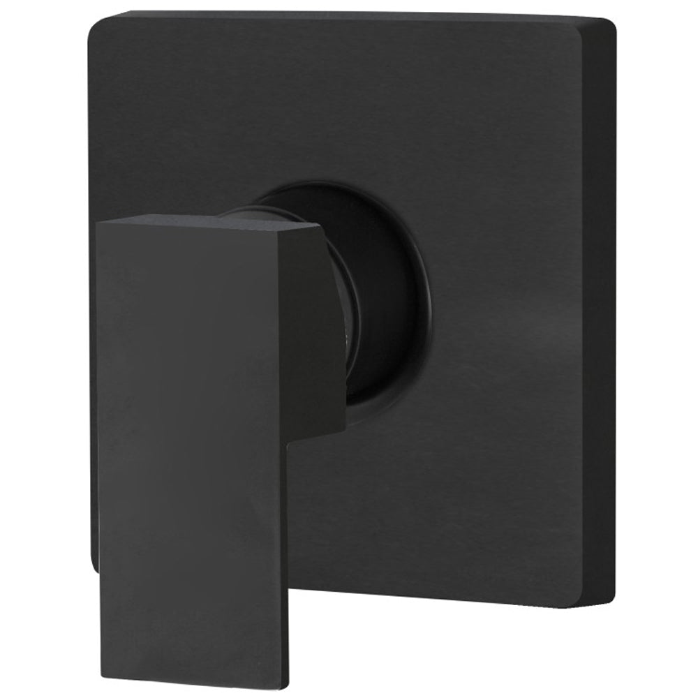 Kit miscelatore lavabo alto, bidet e doccia RubiFlux serie Arkon con scarico clic-clac - Nero Opaco 7