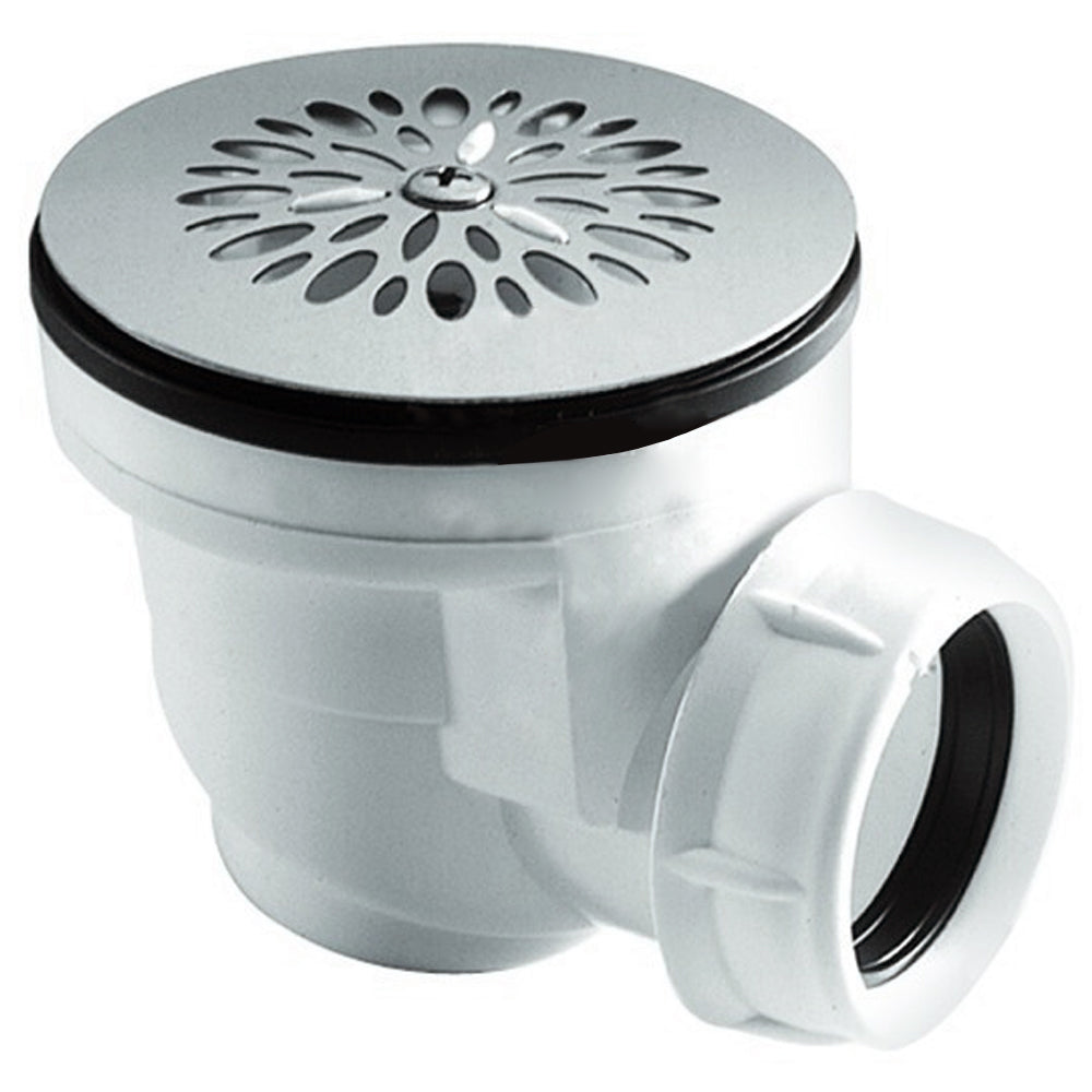 Piletta di scarico sifonata per piatti doccia con scarico diametro 60 mm con griglia inox by CeramicStore | Lo specialista del tuo bagno