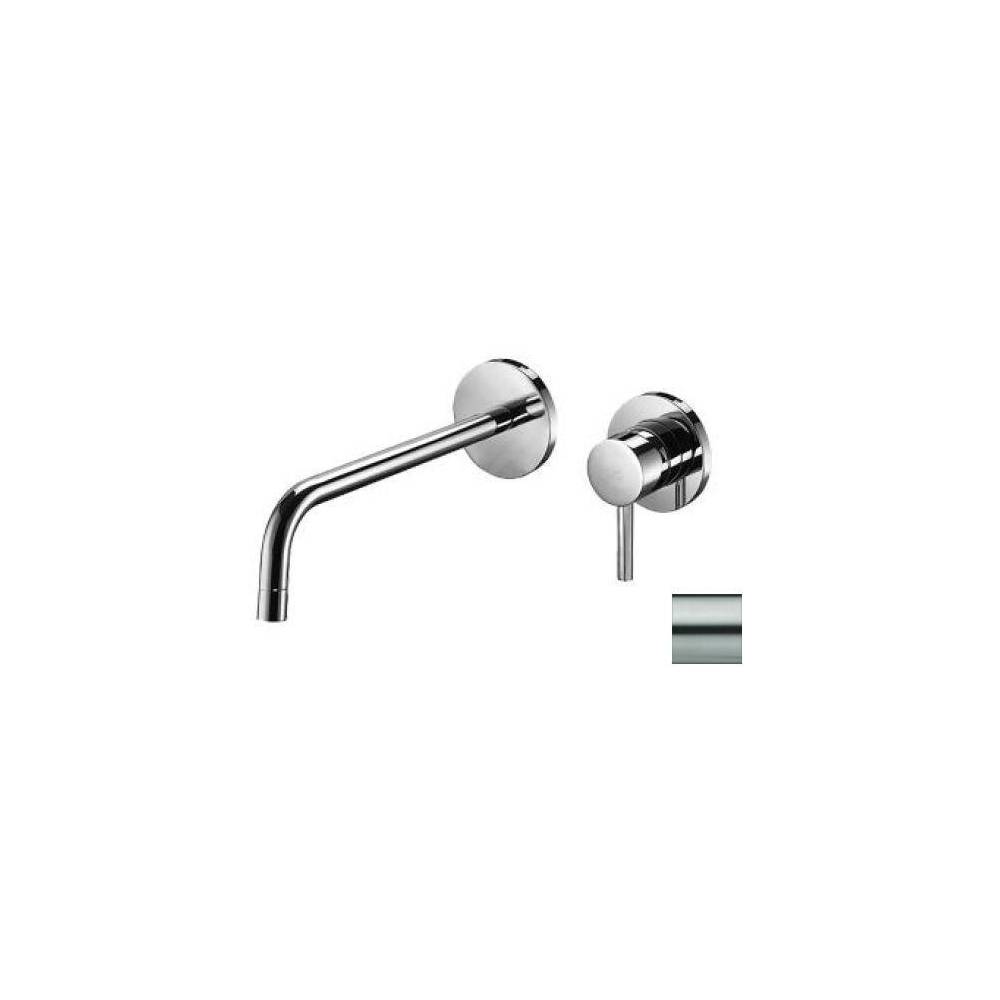 Miscelatore ad incasso per lavabo a 2 fori serie Stick modello SK105ST70 steel looking Paffoni by CeramicStore | Lo specialista del tuo bagno