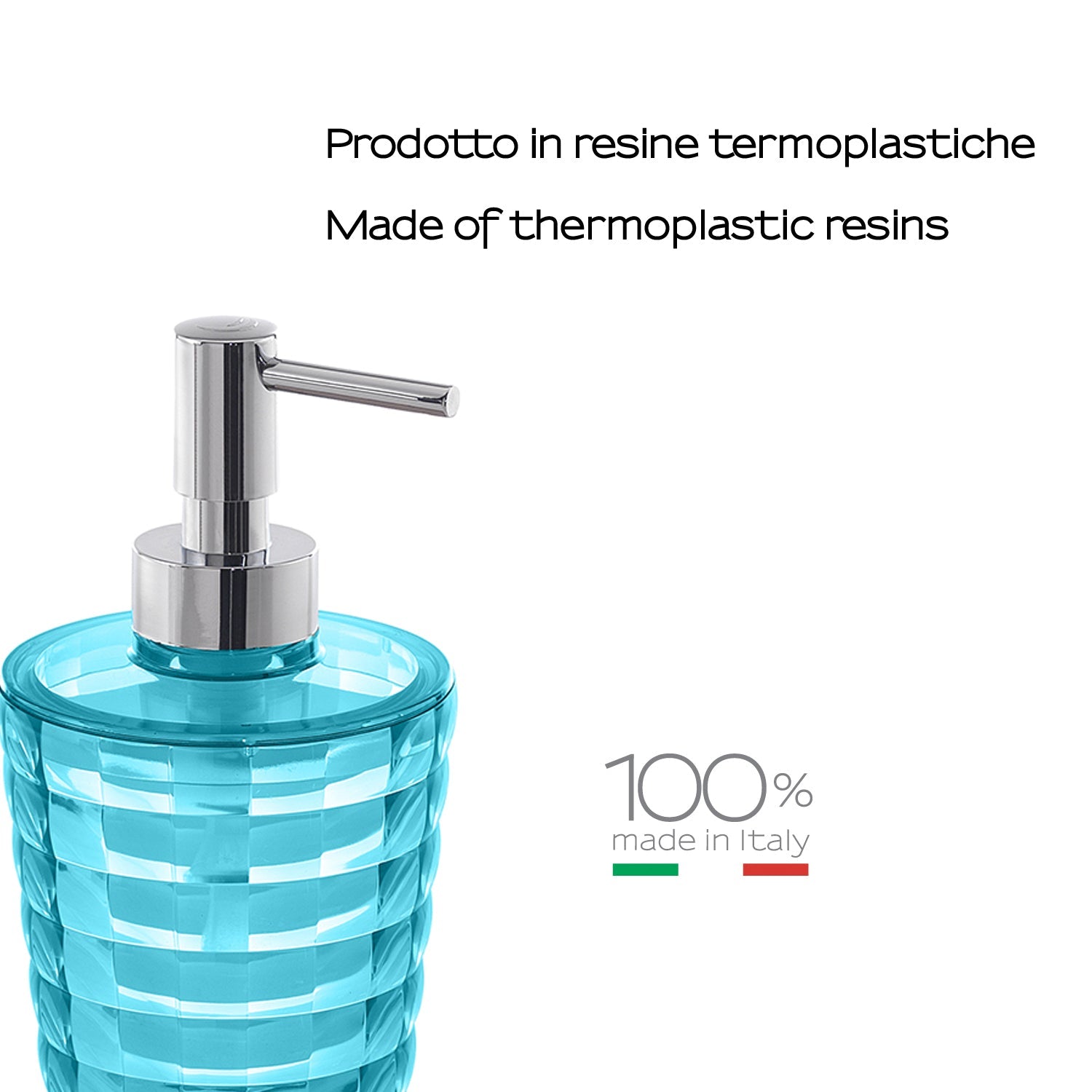  Dosasapone da appoggio Gedy serie Glady - Celeste