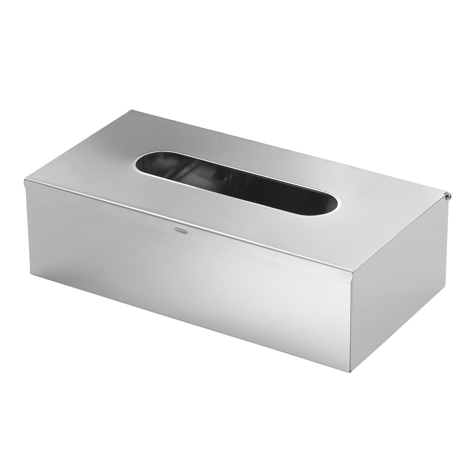 Gedy Porta Fazzoletti Rettangolare In Acciaio - Spazzolato by CeramicStore | Lo specialista del tuo bagno