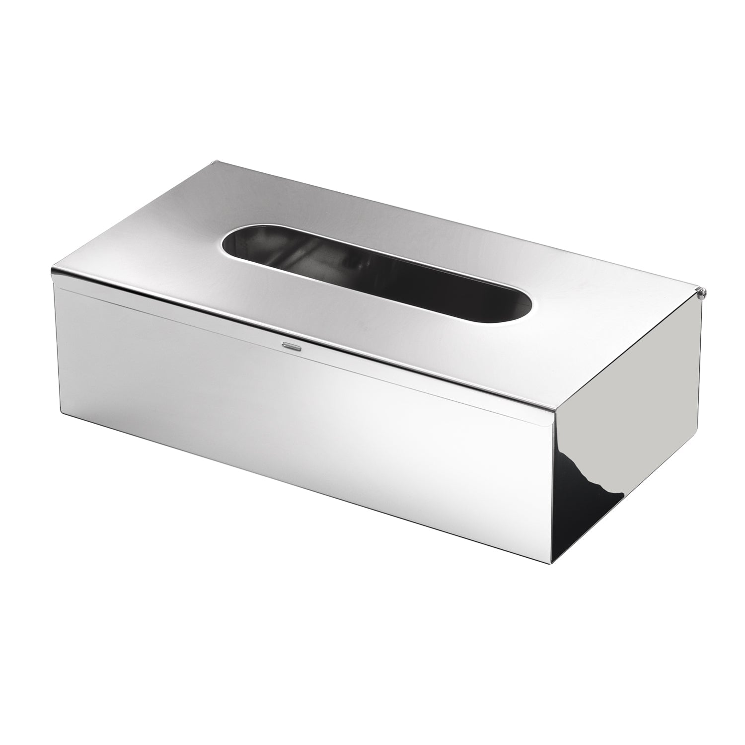 Gedy Porta Fazzoletti Rettangolare - Cromato Lucido Inox by CeramicStore | Lo specialista del tuo bagno