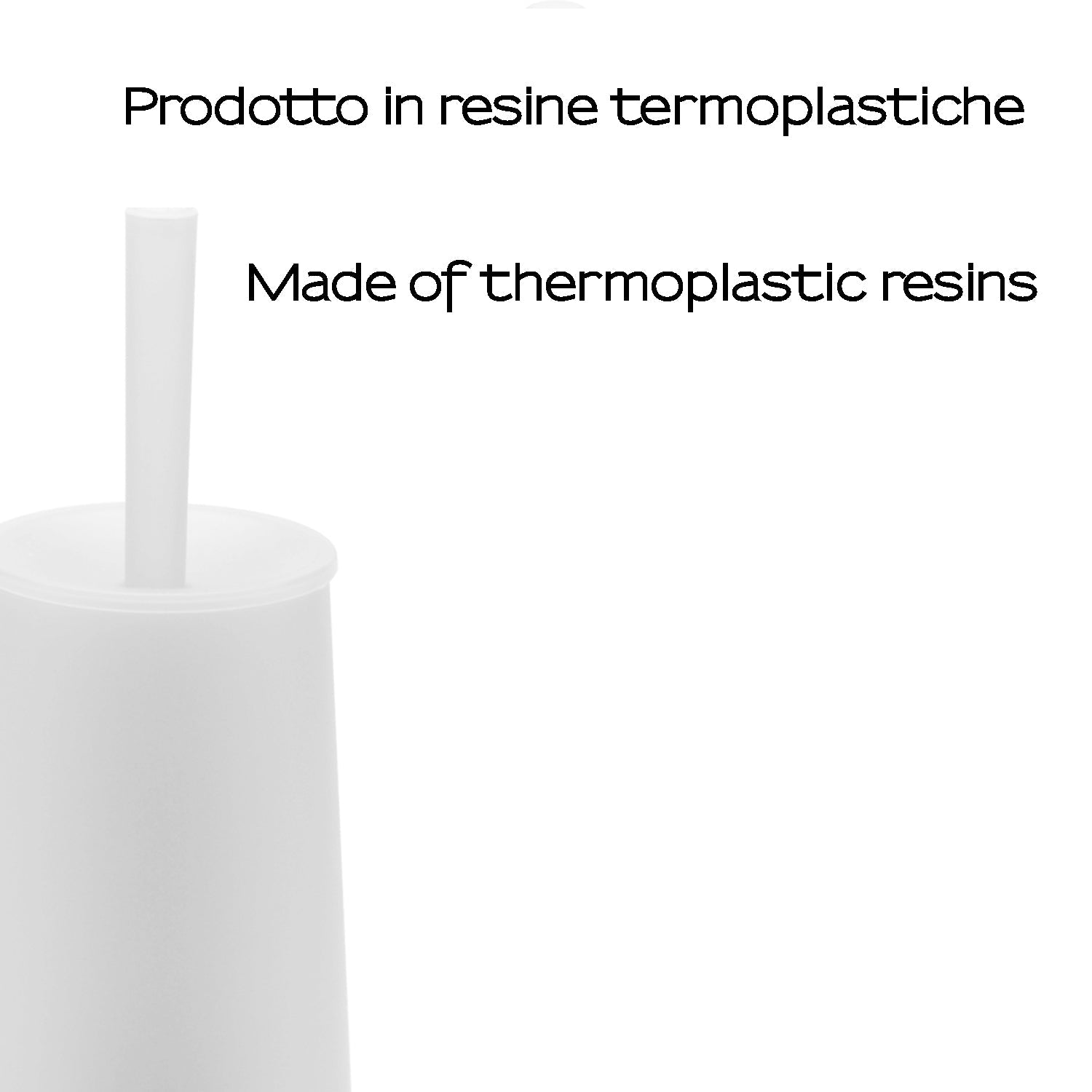  Scopino da appoggio di Gedy modello Oscar - Bianco Opalino by CeramicStore | Lo specialista del tuo bagno