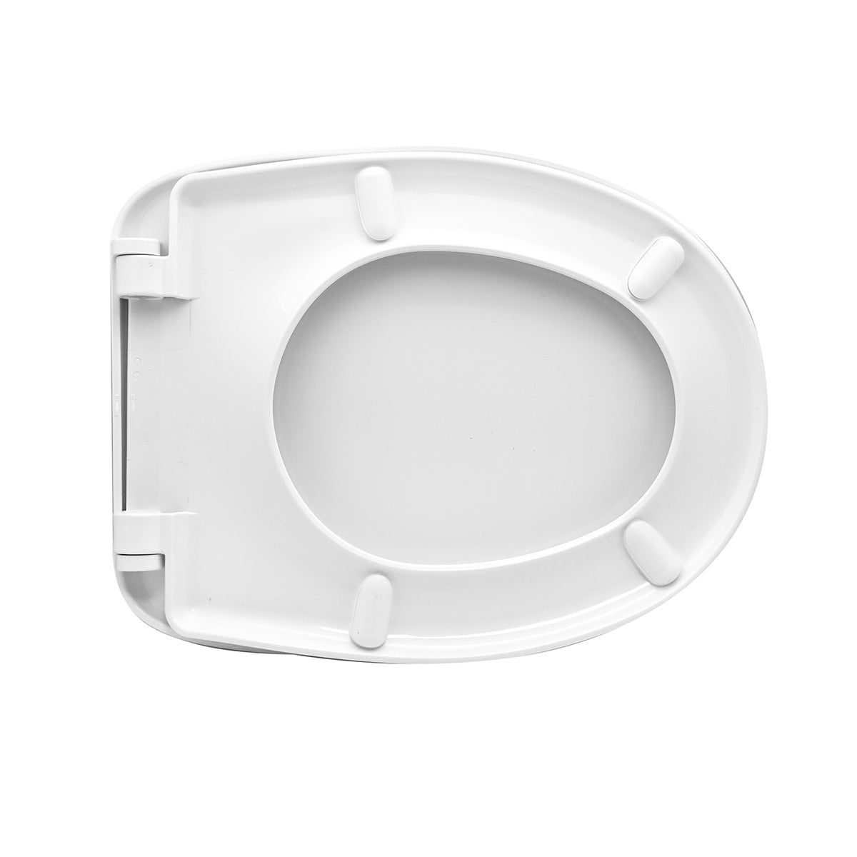 Sedile WC universale BathCore modello Itaca - Bianco 3