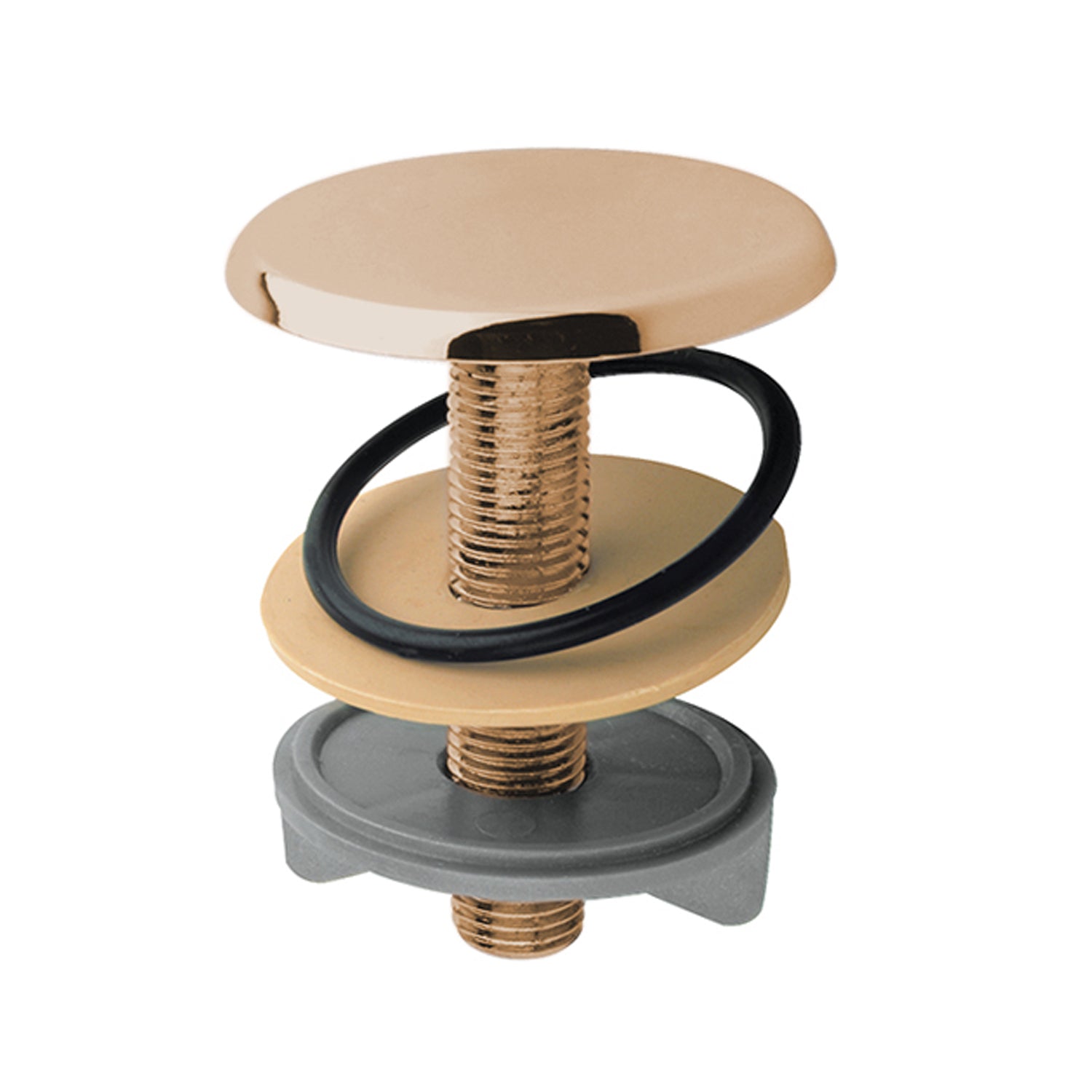 Tappo copriforo in ottone RubiFlux ø 49 mm - Bronzo