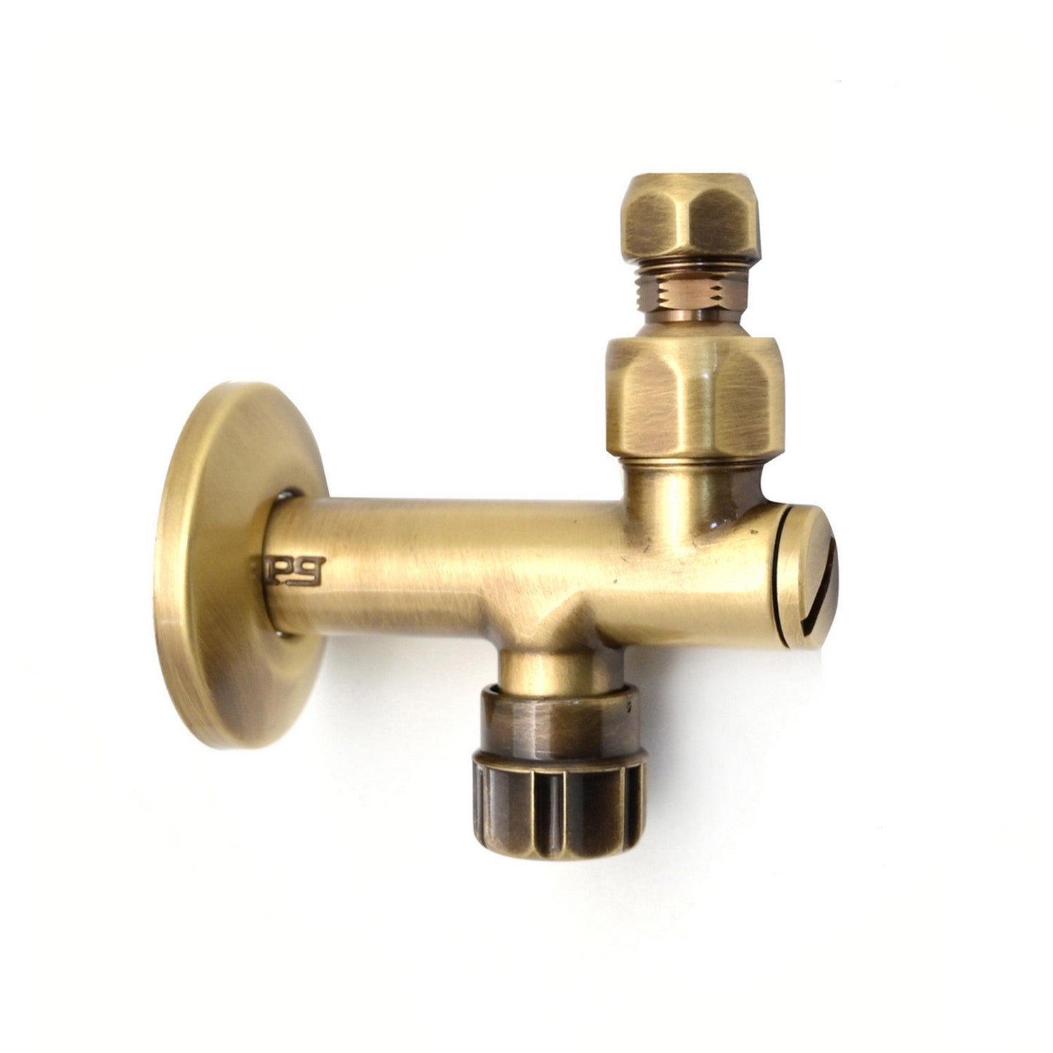 Rubinetto sottolavabo con filtro a snodo 10 mm 1/2" RubiFlux - Bronzo