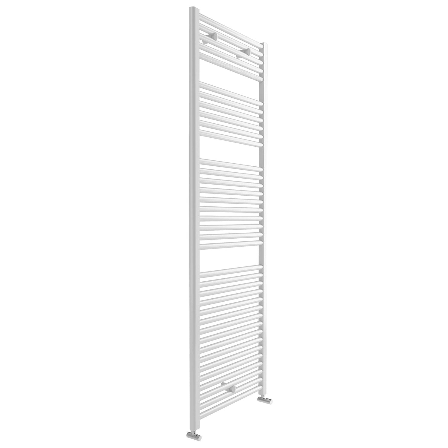 Termoarredo scaldasalviette in acciaio verniciato bianco 1230x500 interasse 450 Lazzarini Roma 605 Watt by CeramicStore | Lo specialista del tuo bagno