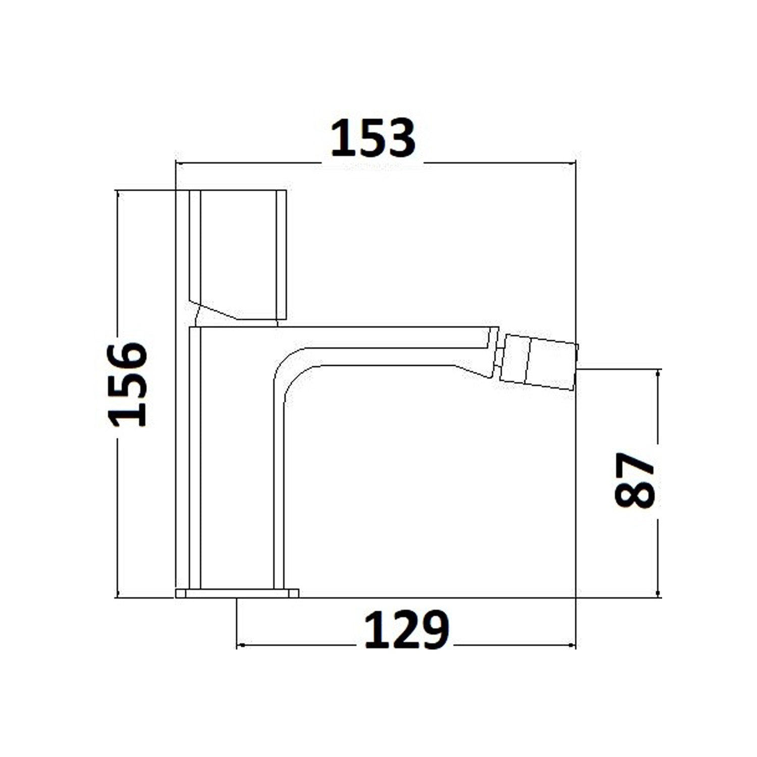  Coppia di miscelatori per lavabo e bidet serie Ice in ottone cromato by CeramicStore | Lo specialista del tuo bagno