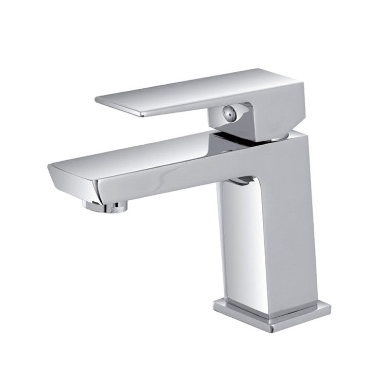 Kit miscelatore lavabo, bidet e doccia a due uscite RubiFlux serie Arkon con scarico clic-clac - Cromo 4