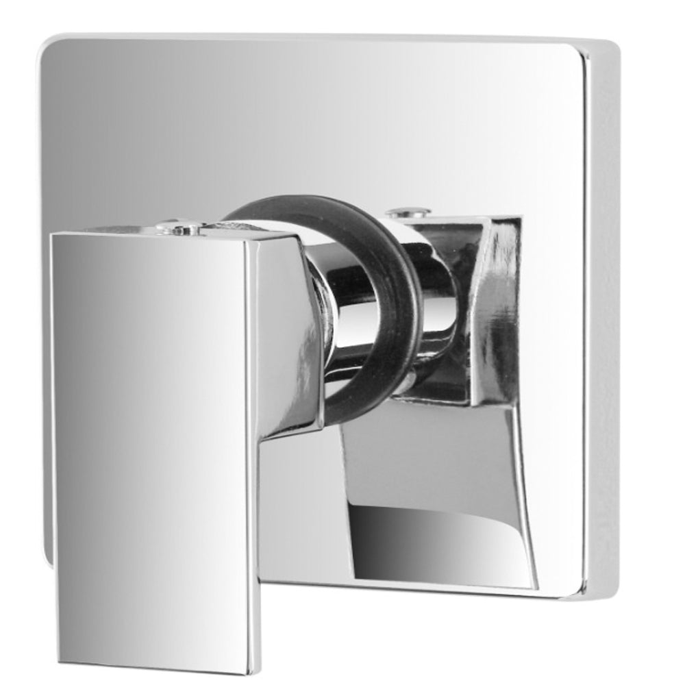 Kit miscelatore lavabo alto, bidet e doccia a una via RubiFlux serie Arkon con scarico clic-clac - Cromo 7