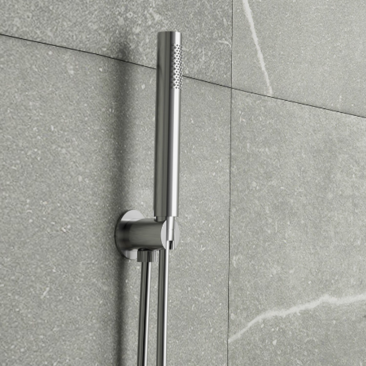 Set duplex con doccetta 1 getto modello High Pro 08 di Gedy - Cromato by CeramicStore | Lo specialista del tuo bagno