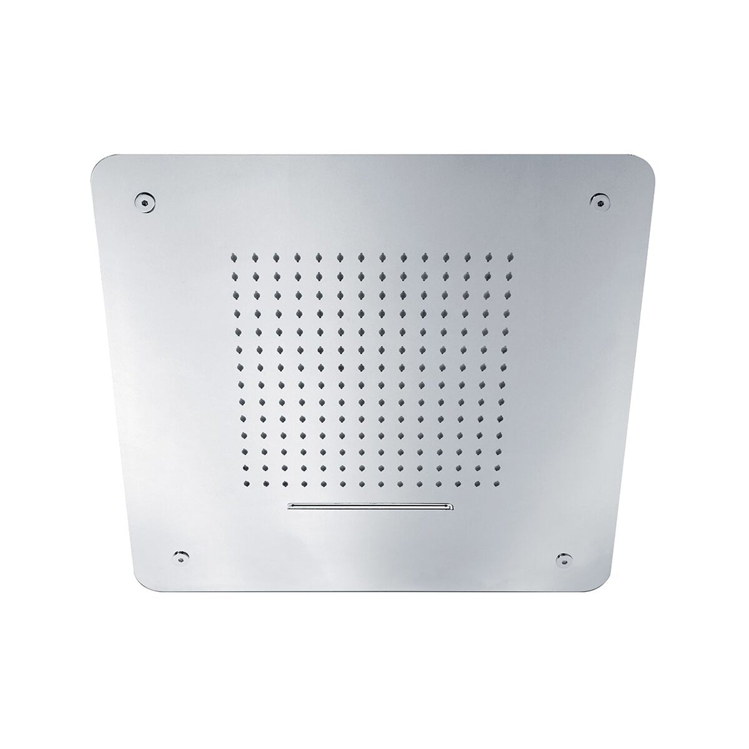 Soffione Cosmo 50cm in acciaio con anticalcare e 2 getti by CeramicStore | Lo specialista del tuo bagno