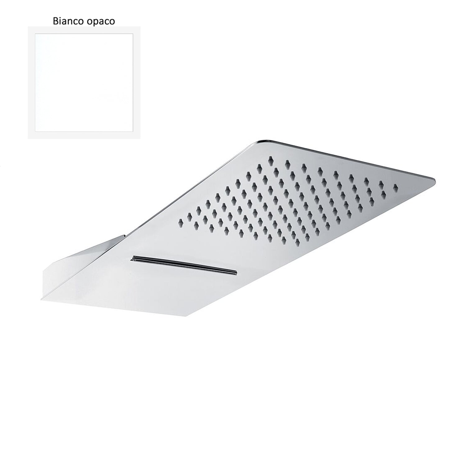 Soffione Berlino 55x23cm con 2 getti bianco by CeramicStore | Lo specialista del tuo bagno