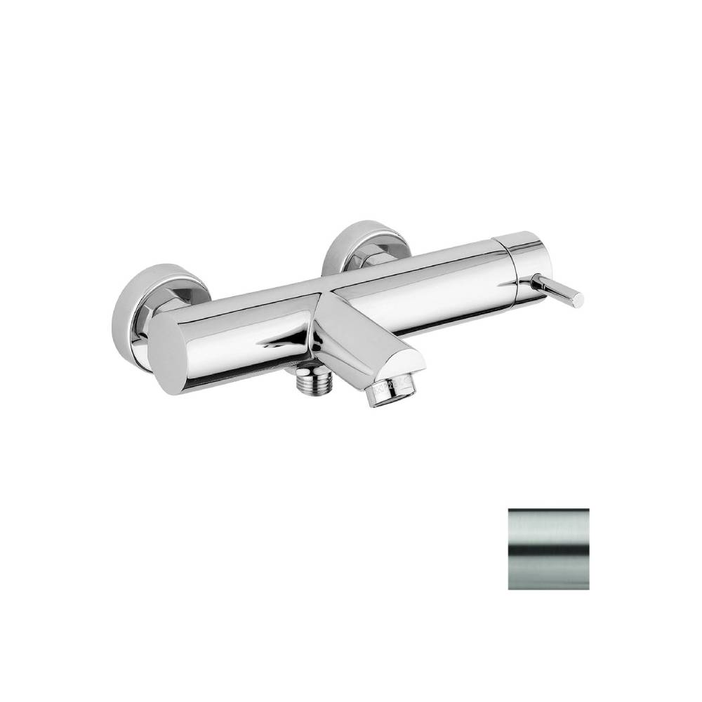 Miscelatore vasca serie Stick modello SK022ST steel looking Paffoni by CeramicStore | Lo specialista del tuo bagno