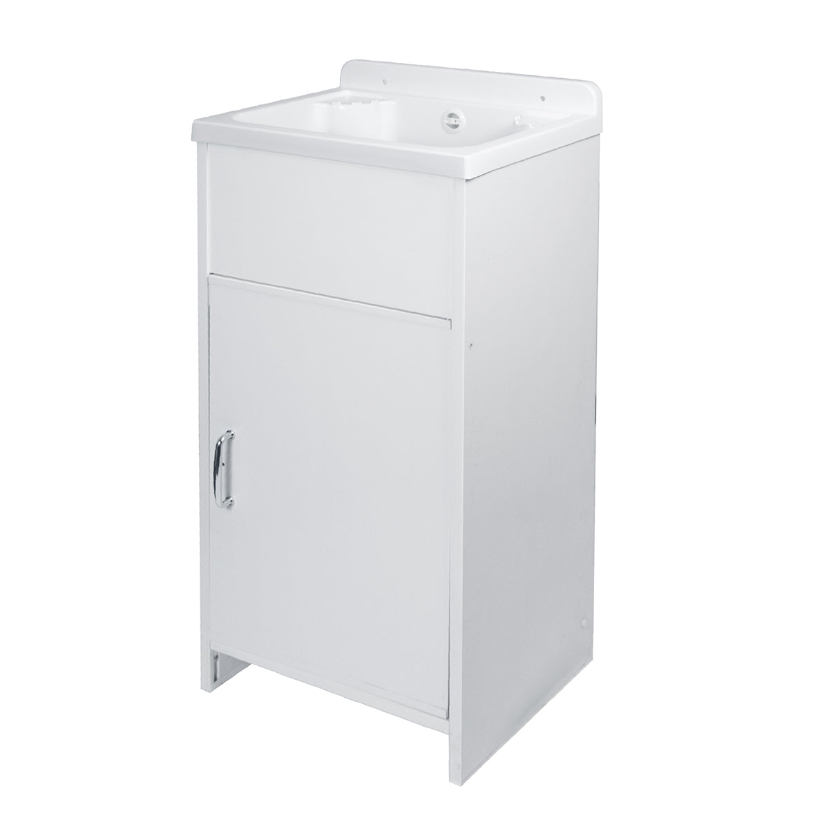 Lavatoio con mobile in PVC e vasca in polipropilene Bathcore modello Mini 42x35 cm