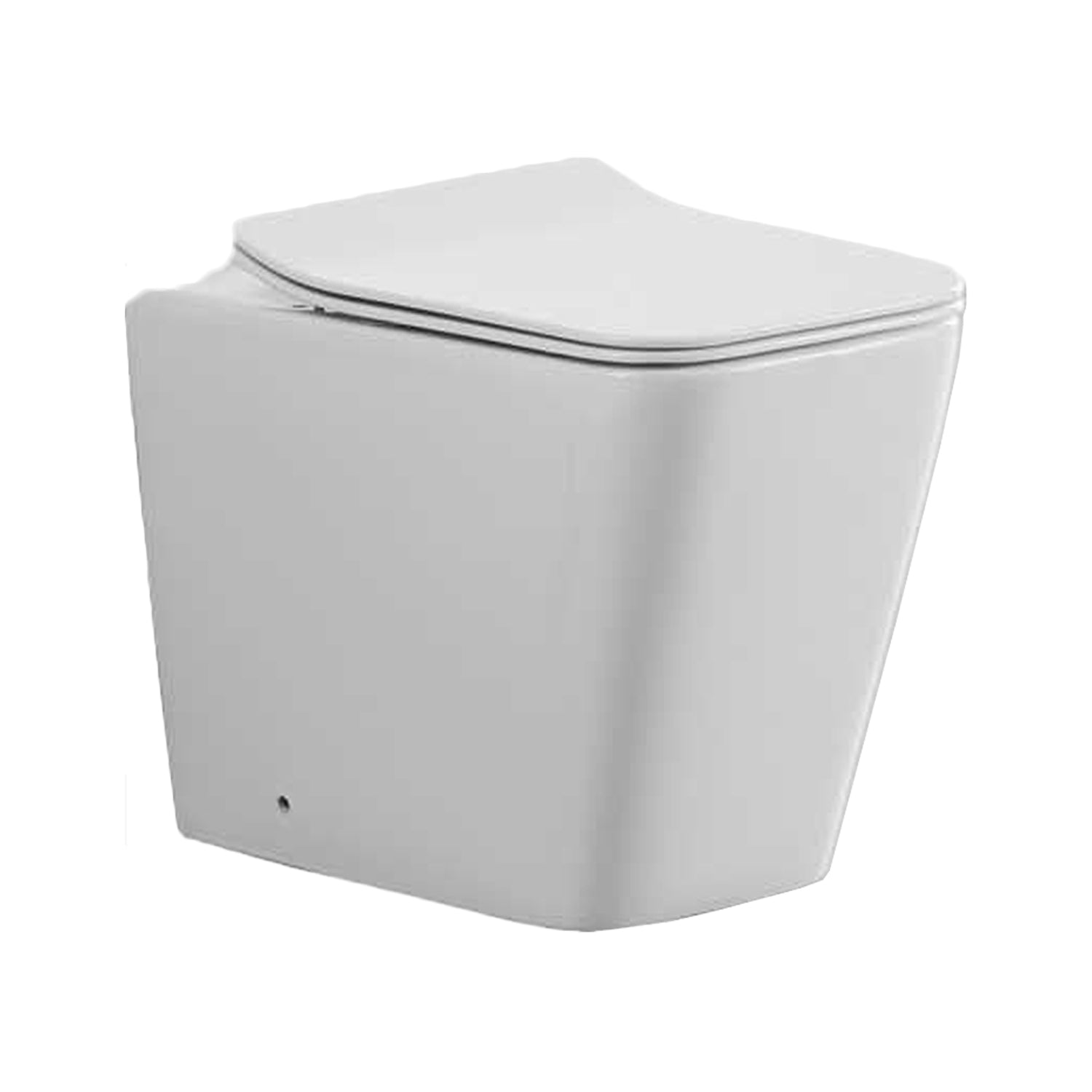Vaso filoparete con scarico universale modello Urban 56x36,5 cm - Bianco