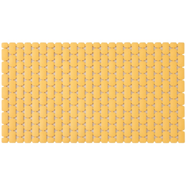 Pedana doccia antiscivolo 40x73 cm BathCore serie Prisma - Giallo