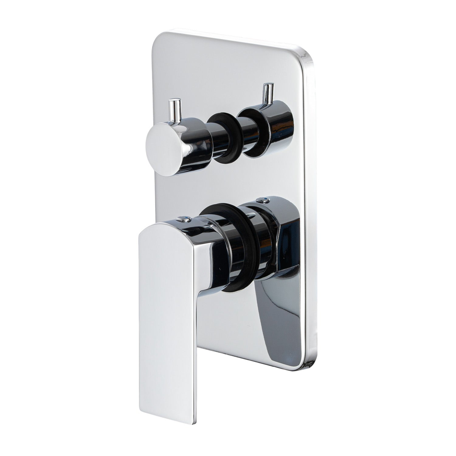 Miscelatore doccia ad incasso 2 vie Fire ottone cromato by CeramicStore | Lo specialista del tuo bagno