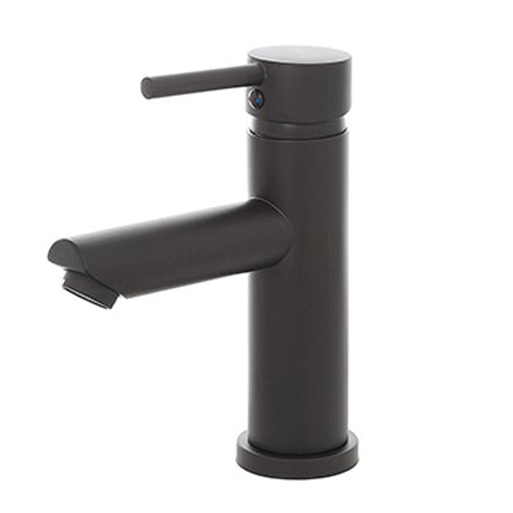 Kit miscelatore lavabo + bidet + doccia a due vie RubiFlux serie Paris Modello Noir con piletta clic-clac - Nero Opaco 3