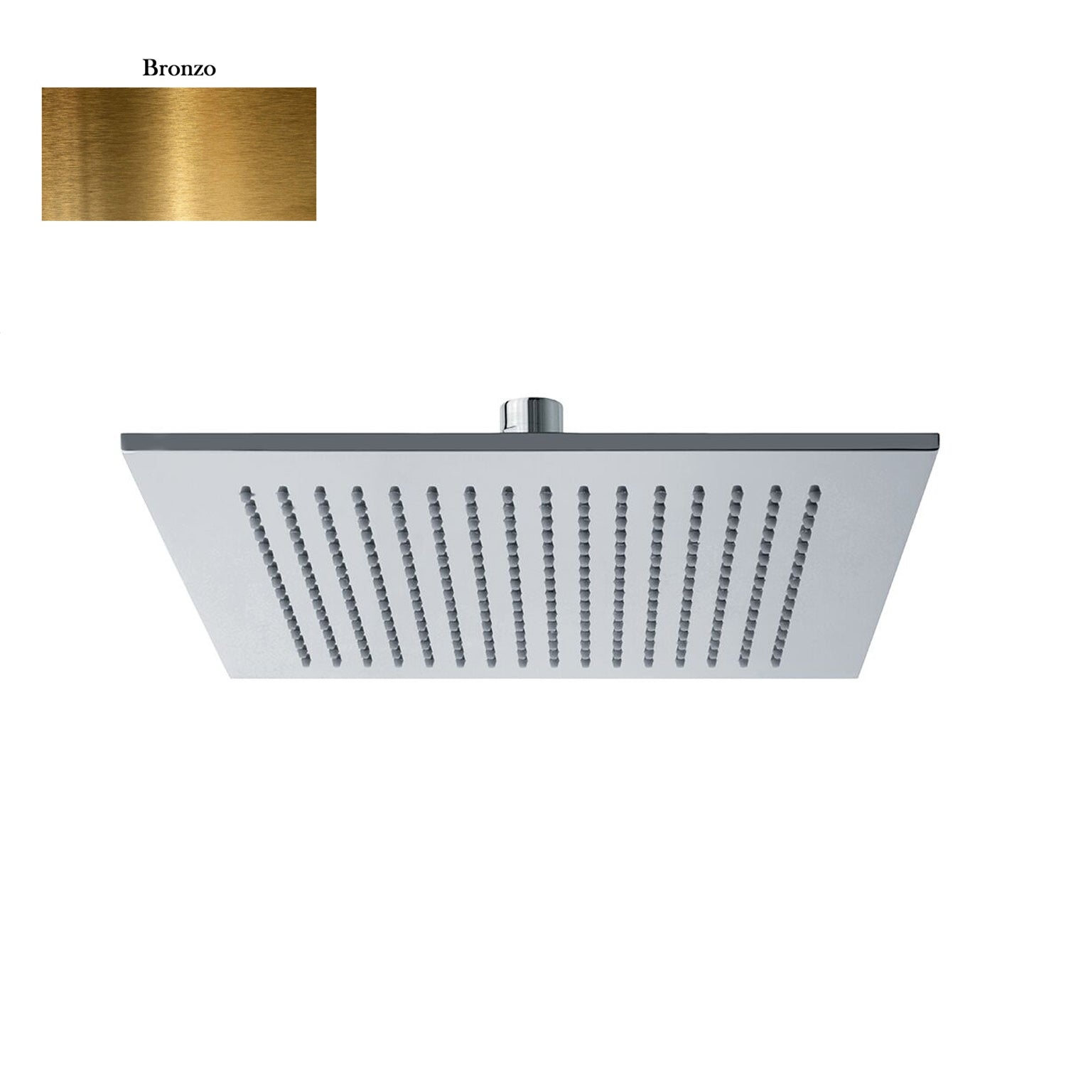 Soffione Parigi 200mm monogetto e ispezionabile bronzo by CeramicStore | Lo specialista del tuo bagno