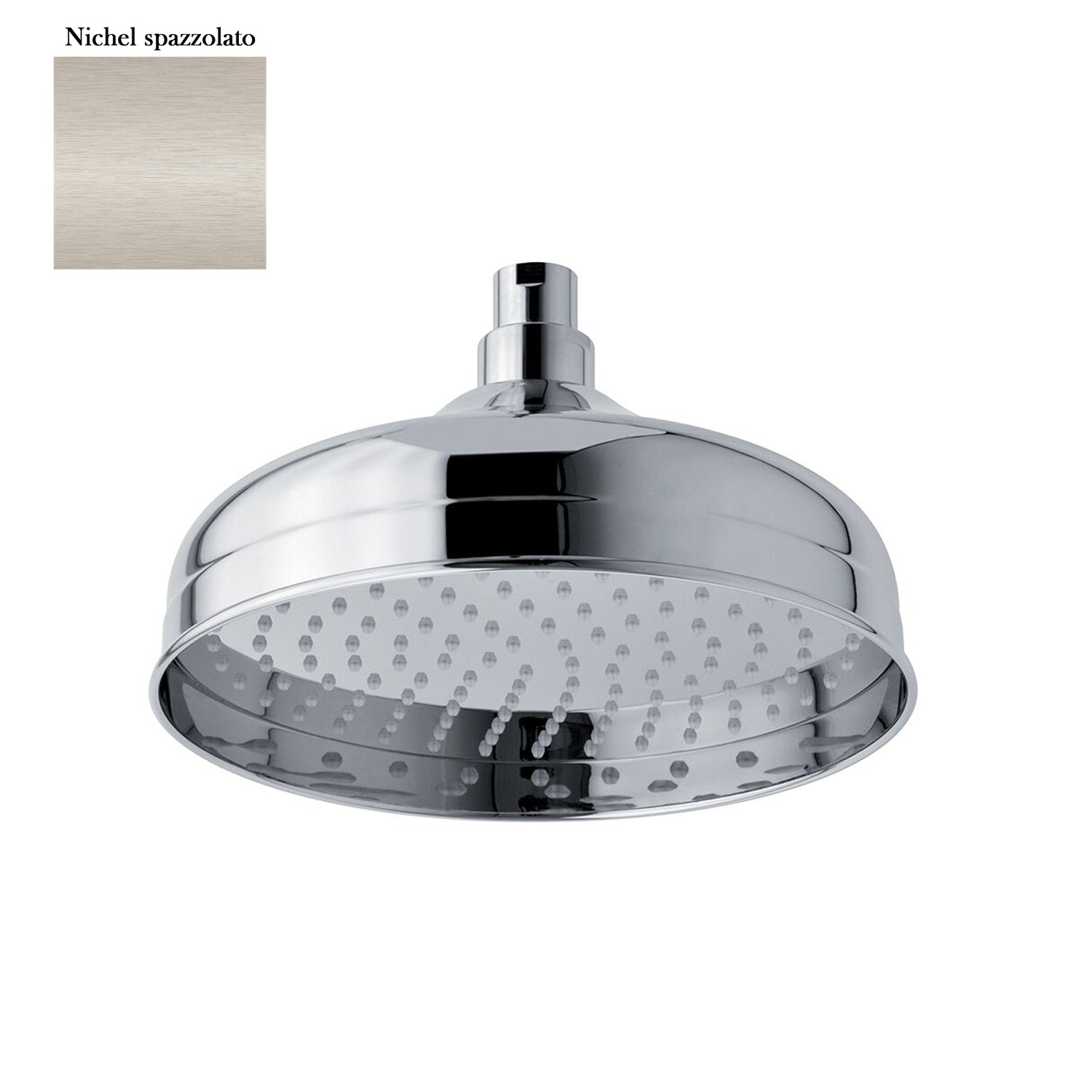 Soffione Lord AC 300mm monogetto e ispezionabile nichel by CeramicStore | Lo specialista del tuo bagno
